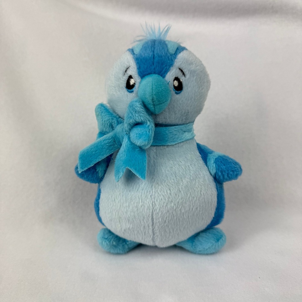 2003 Rare Neopets Blue Bruce‎ Penguin 7" Stuffed Plush